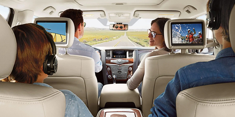 Interior of the 2019 Nissan Armada