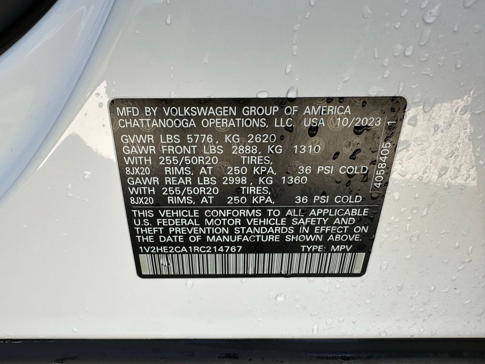 2024 Volkswagen Atlas Cross Sport 2.0T SE w/Technology