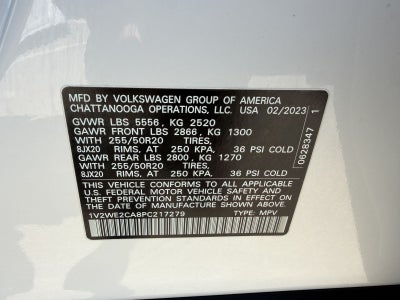 2023 Volkswagen Atlas Cross Sport 3.6L V6 SE w/Technology