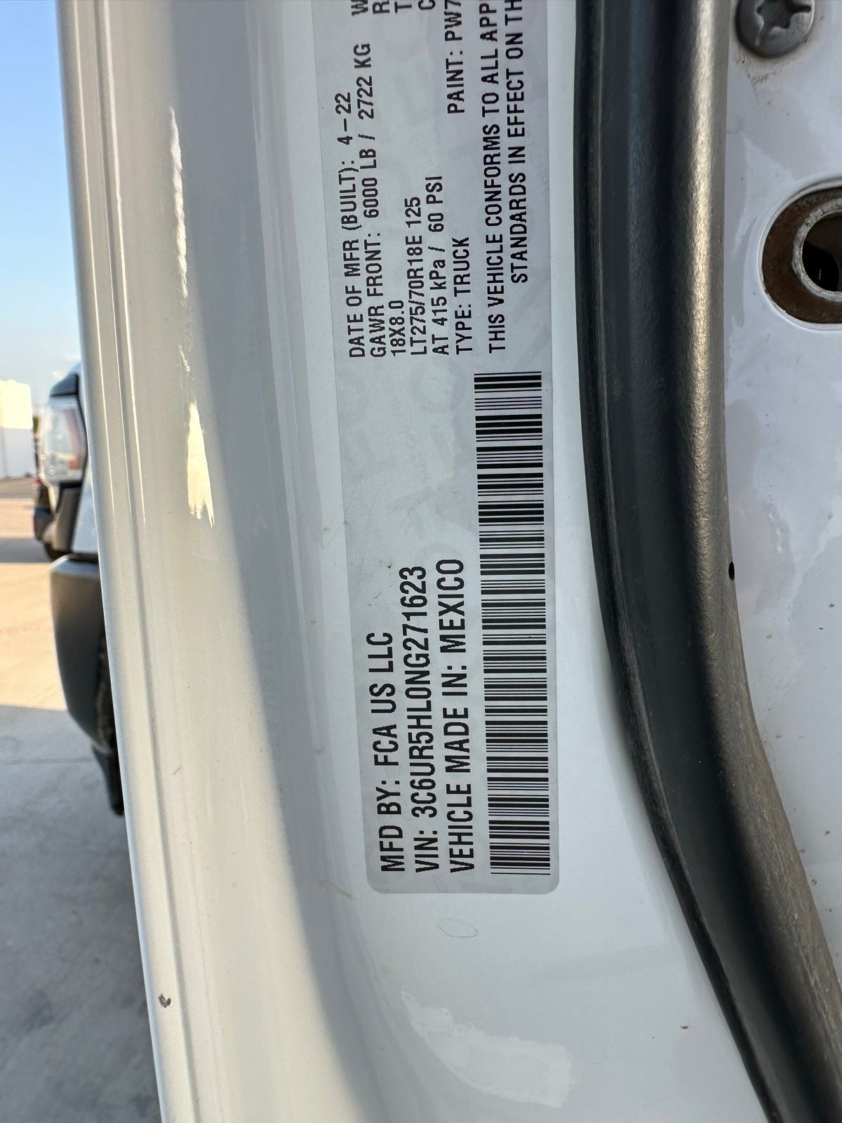 2022 RAM 2500 Tradesman