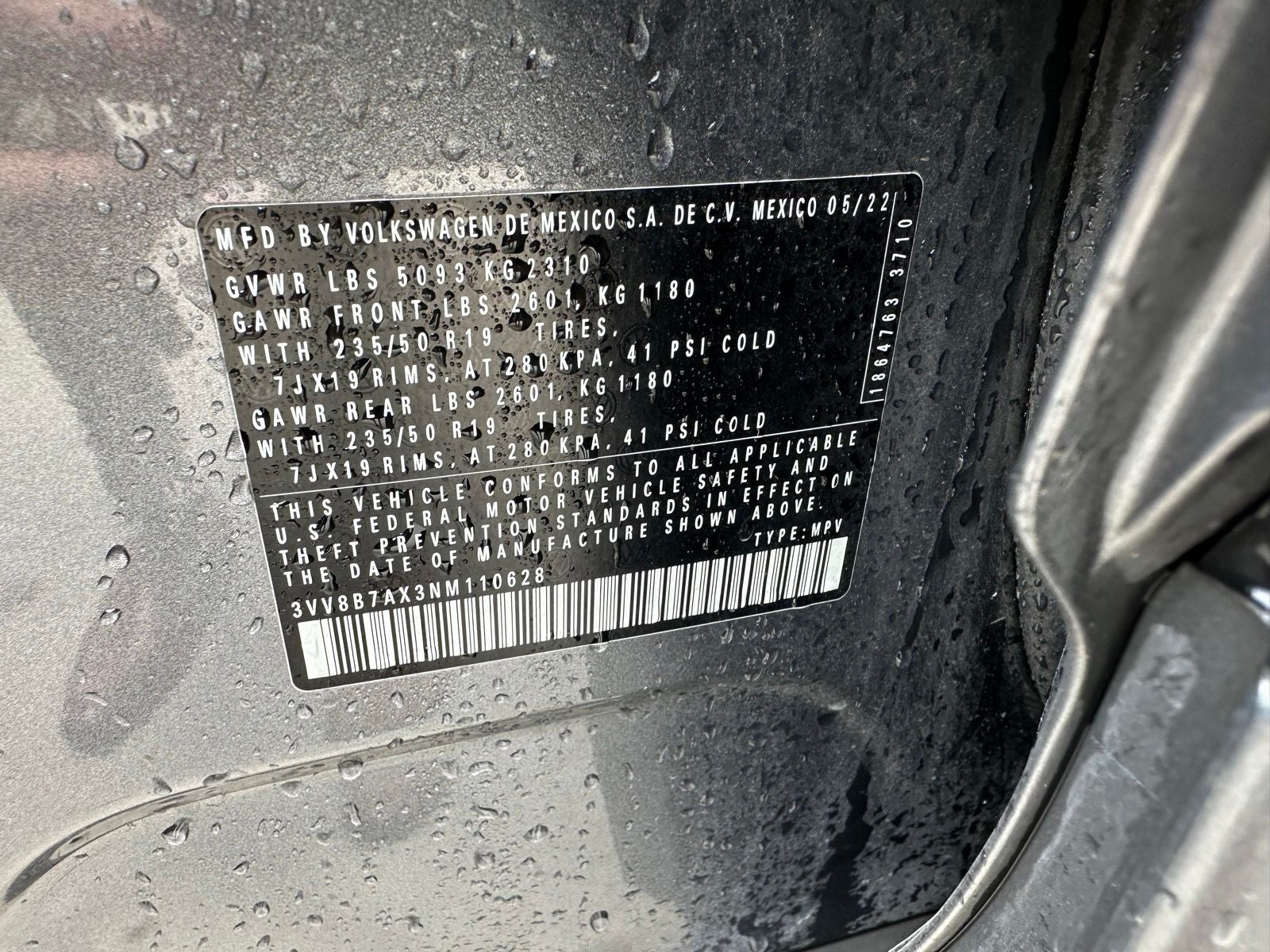 2022 Volkswagen Tiguan 2.0T SE R-Line Black