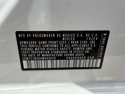 2025 Volkswagen Jetta GLI 2.0T Autobahn
