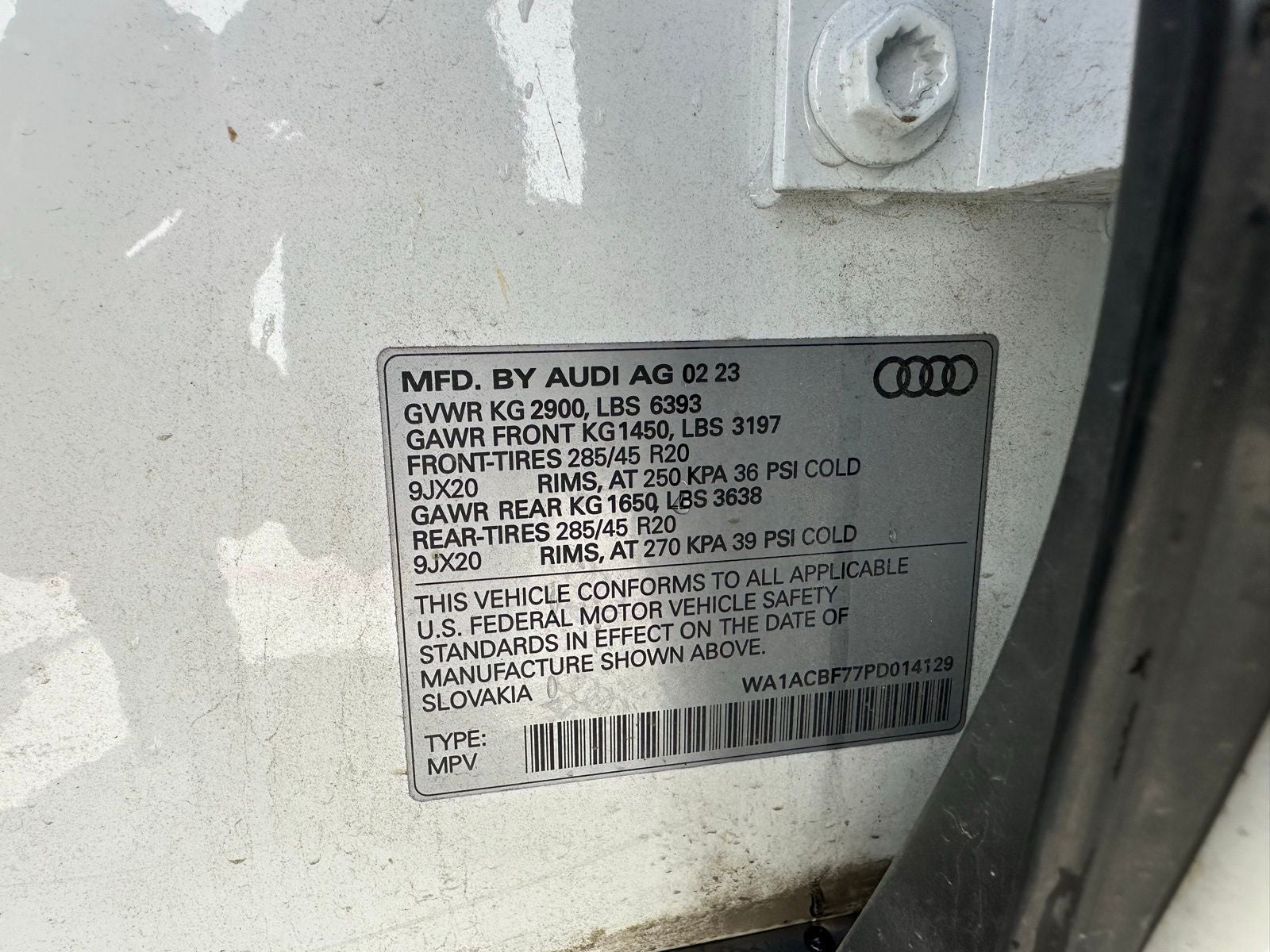 2023 Audi Q7 45 Premium quattro