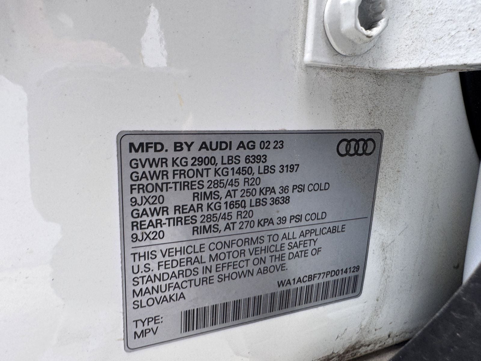 2023 Audi Q7 45 Premium quattro