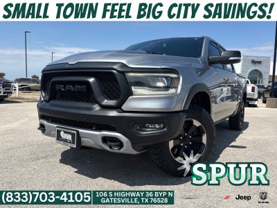 2019 RAM Ram 1500 Rebel Crew Cab 4x4 5'7' Box