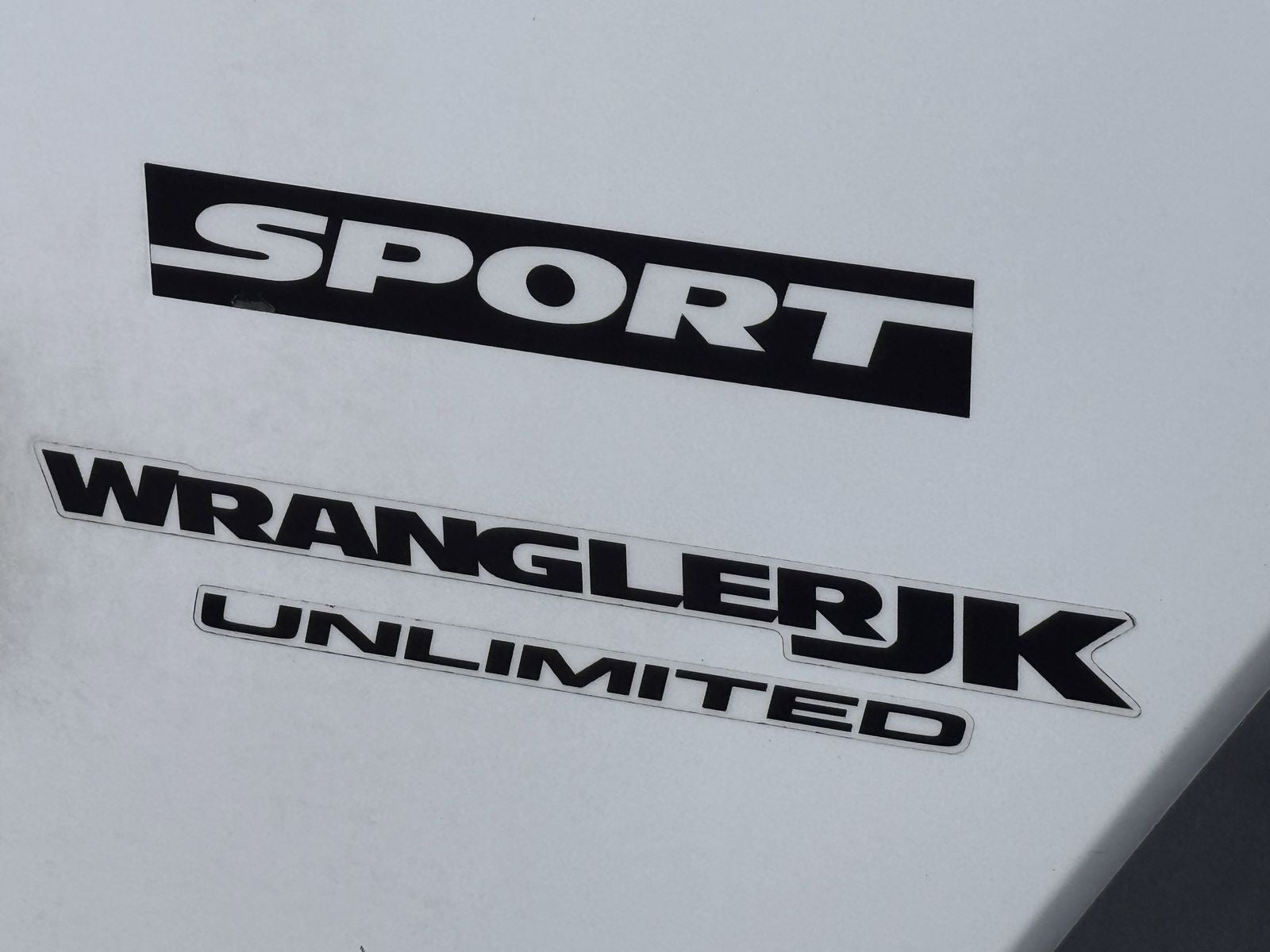 2018 Jeep Wrangler JK Unlimited Sport