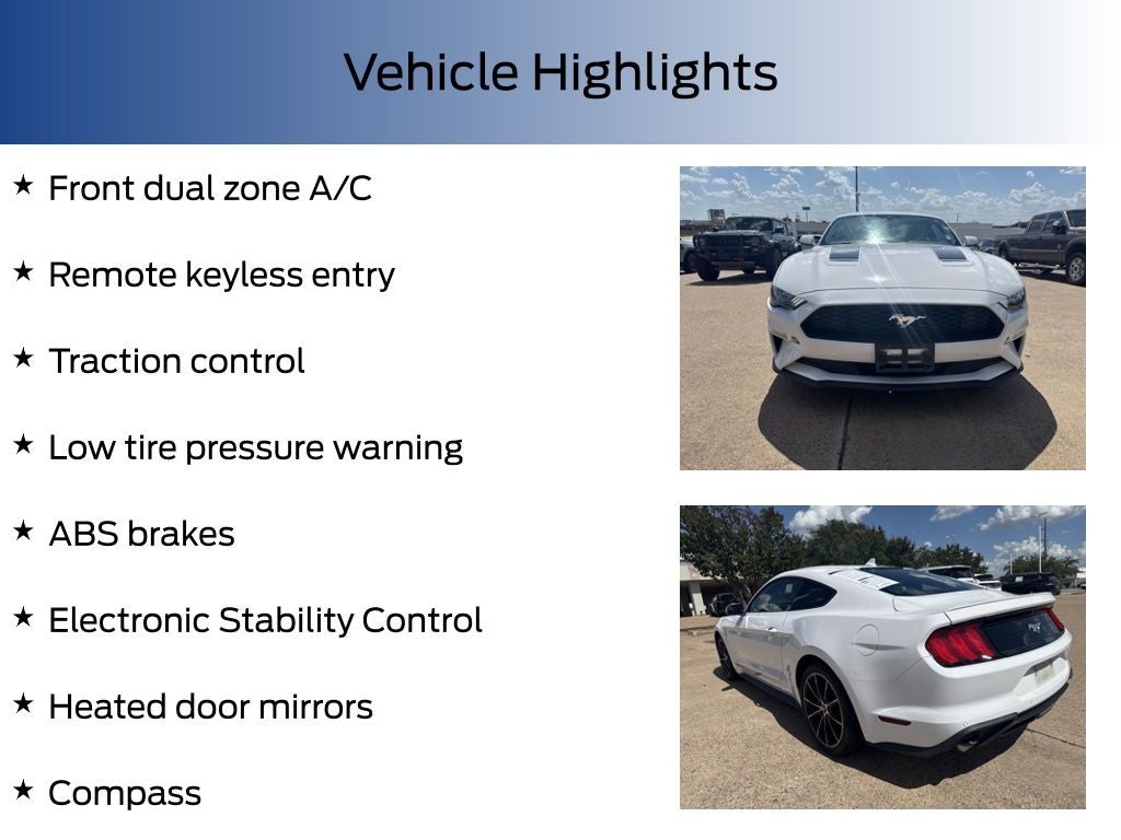2020 Ford Mustang EcoBoost Premium
