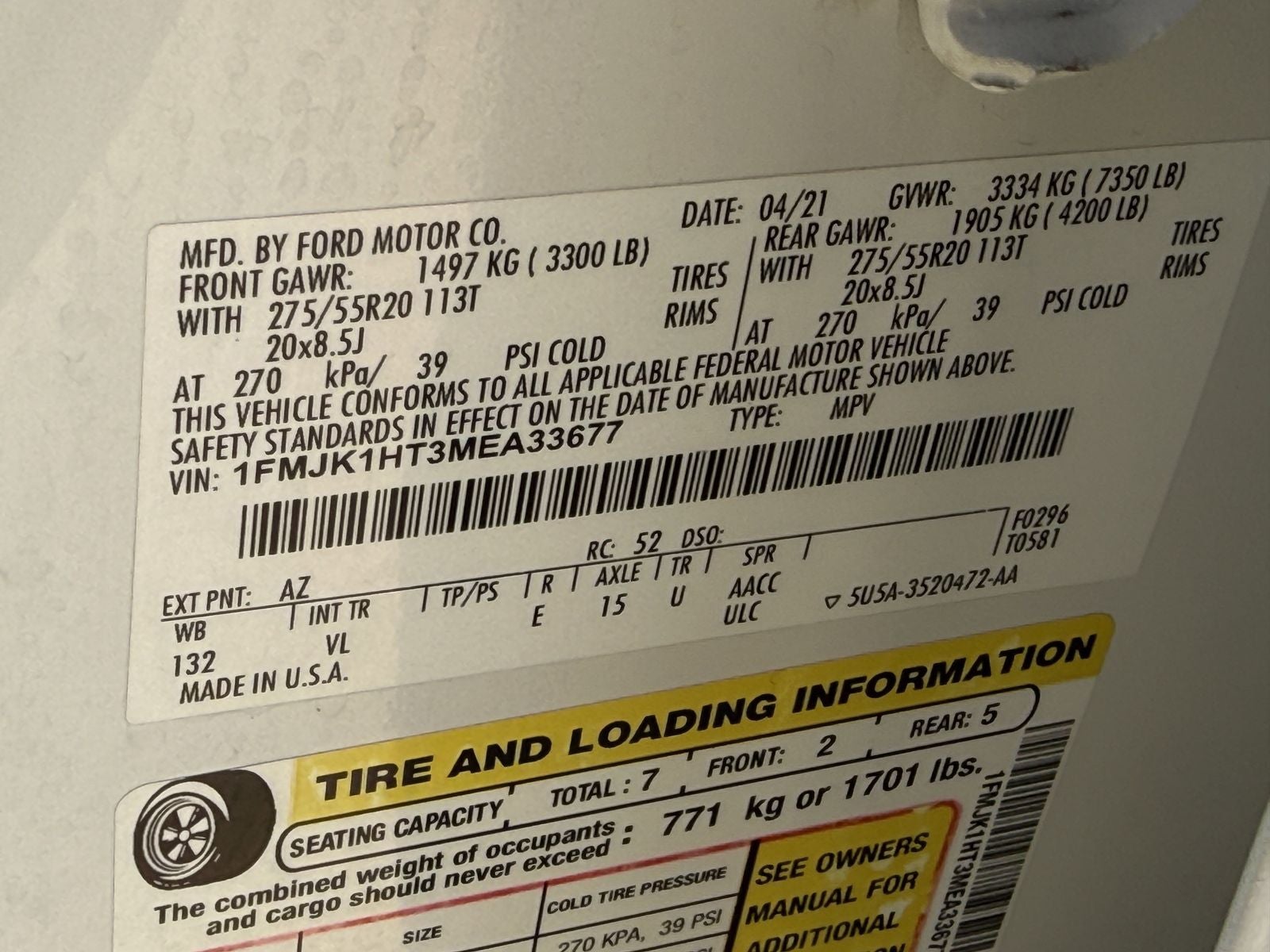 2021 Ford Expedition Max XLT