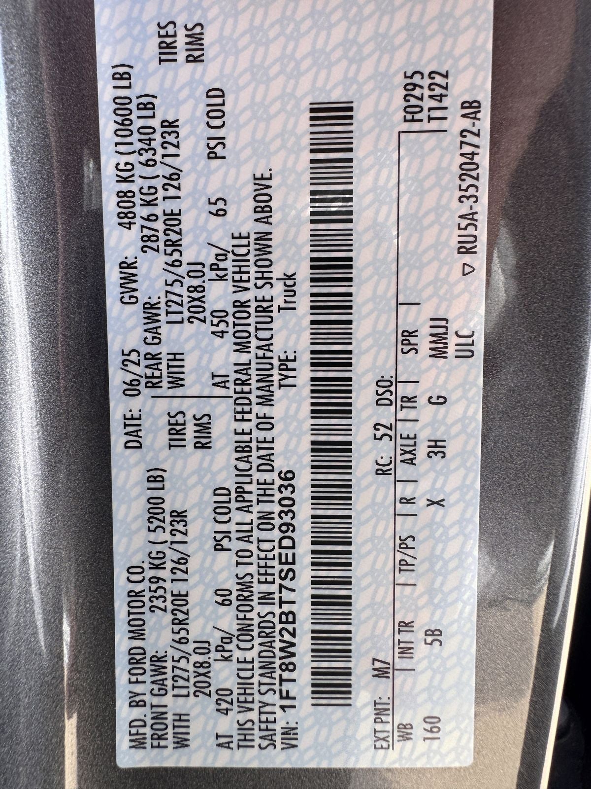 2025 Ford F-250SD F-250® Lariat®