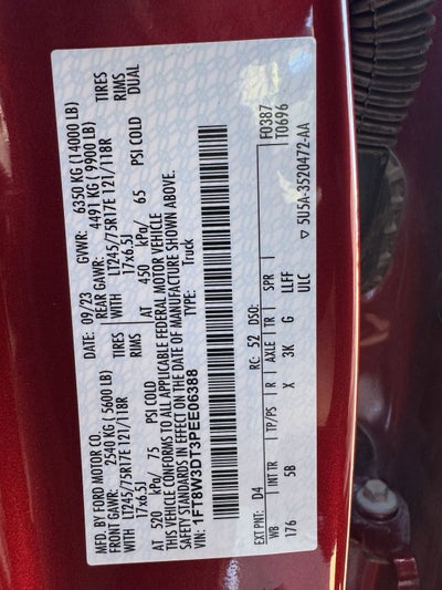 2023 Ford F-350SD Lariat DRW