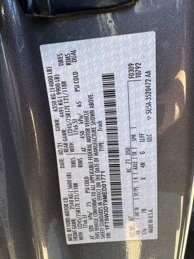 2021 Ford F-350SD Platinum DRW