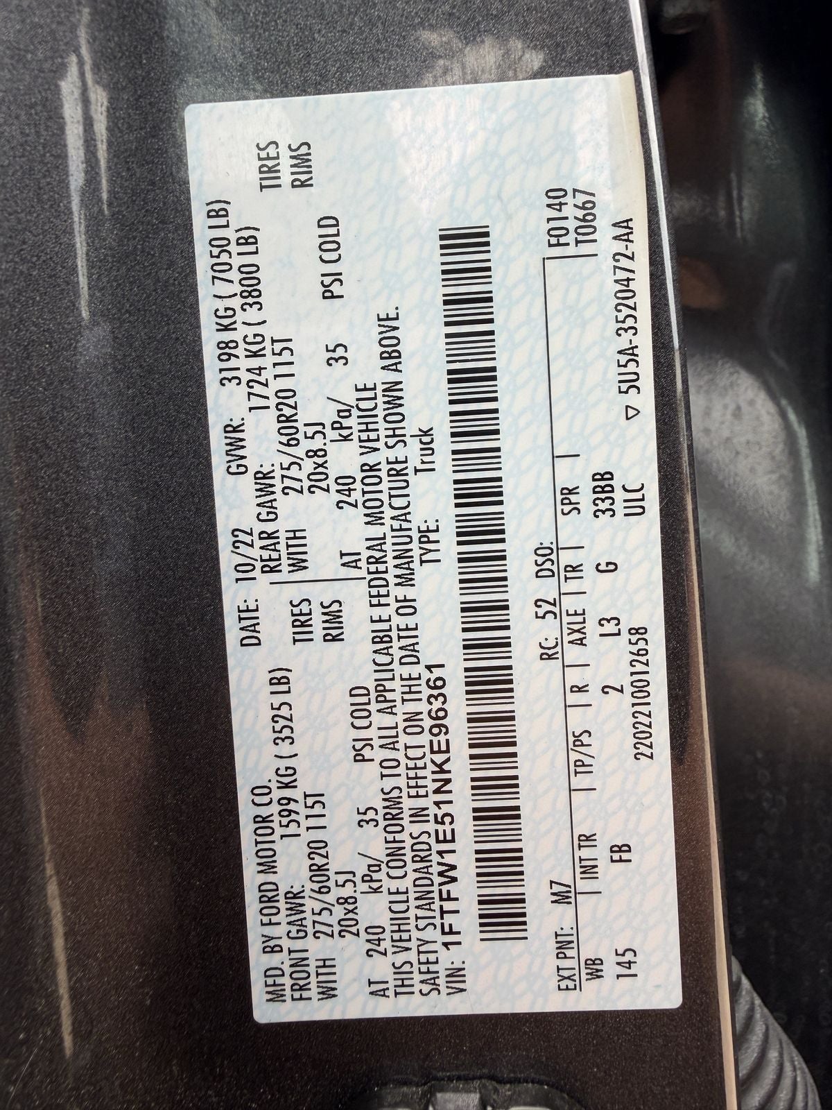2022 Ford F-150 XLT