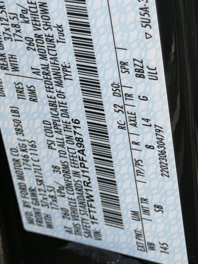 2023 Ford F-150 Raptor