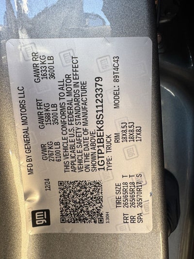 2025 GMC Canyon Elevation