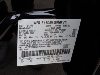 2022 Ford Maverick XL