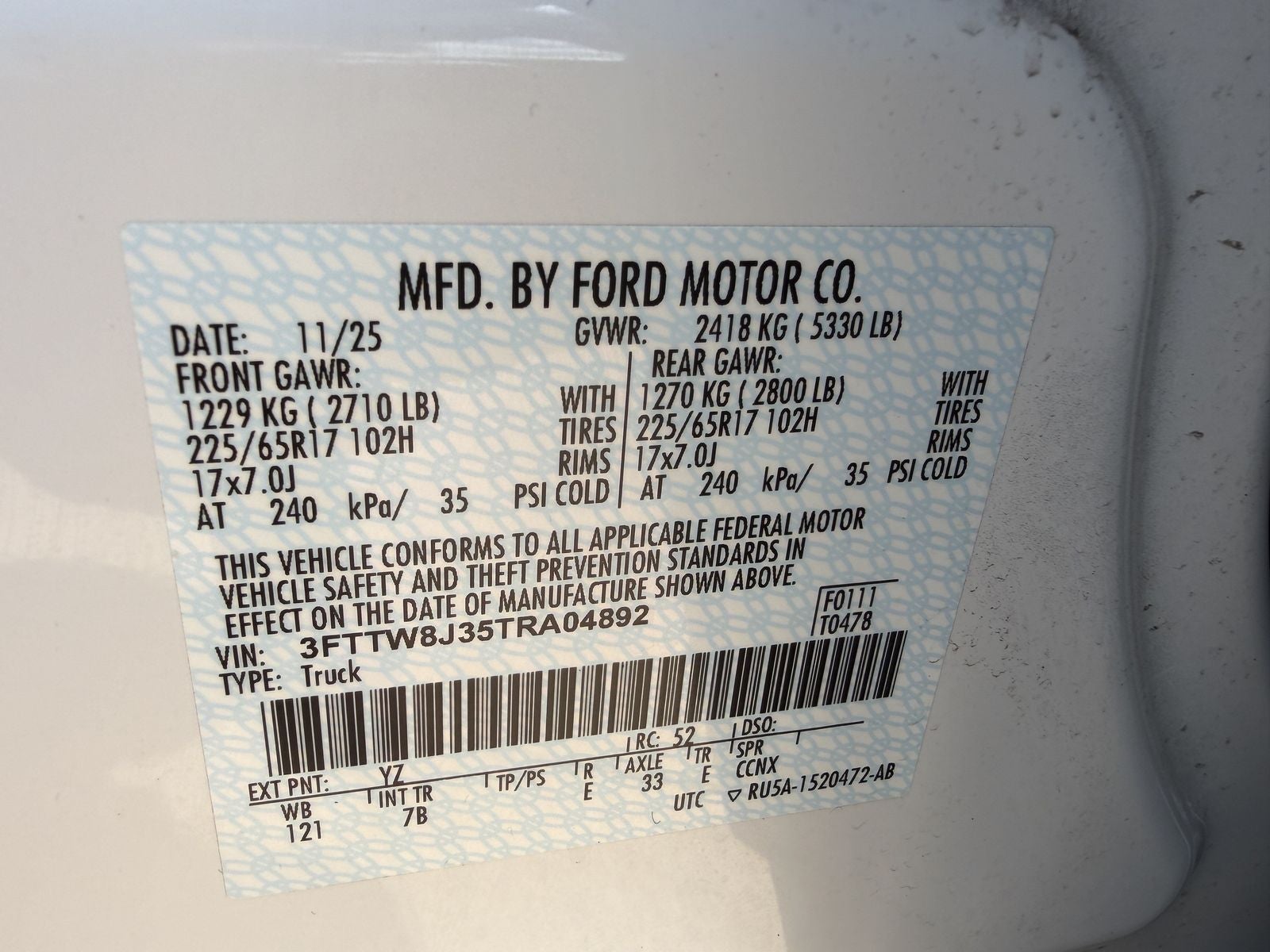2026 Ford Maverick XLT