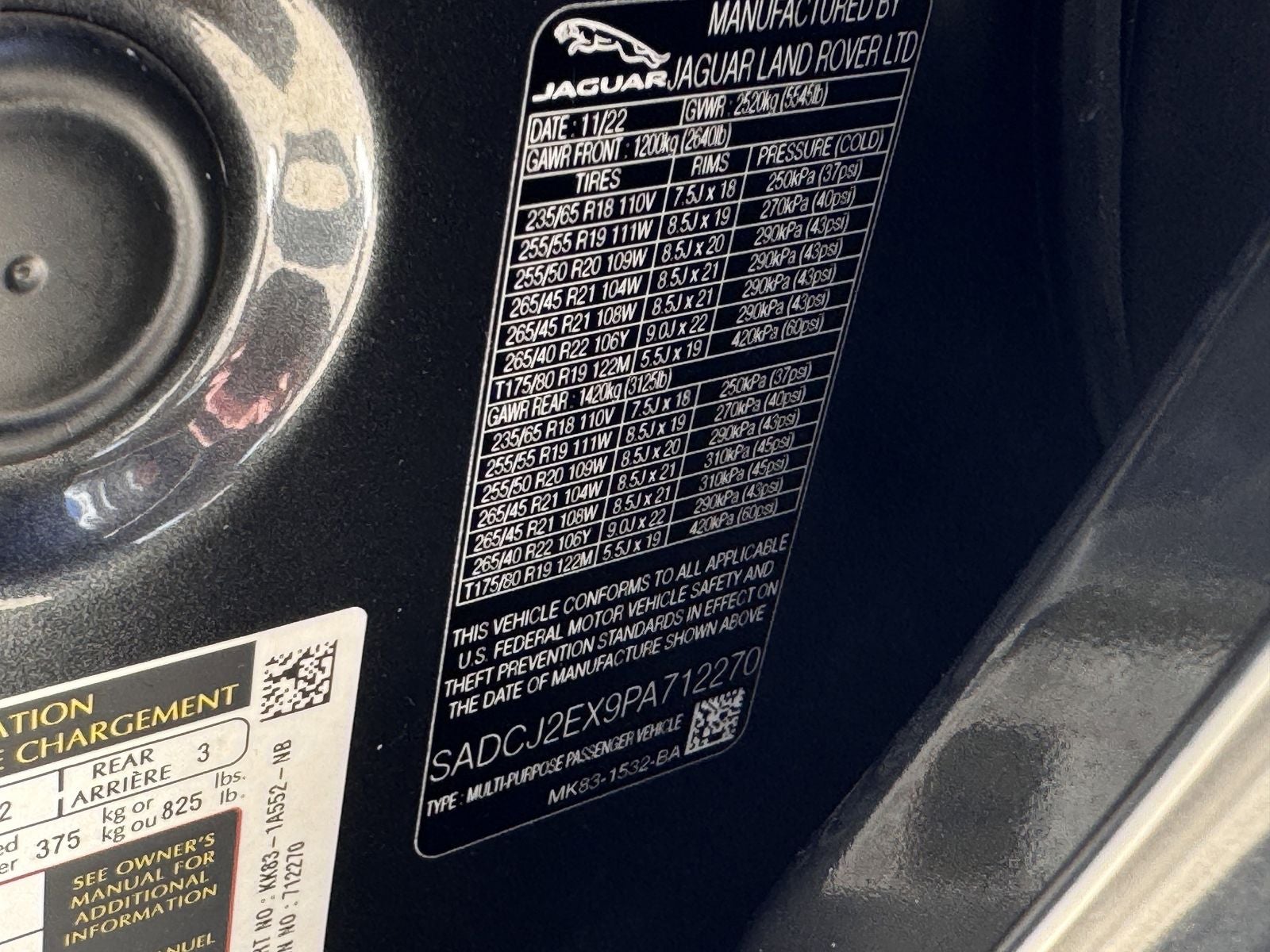 2023 Jaguar F-PACE P250 S