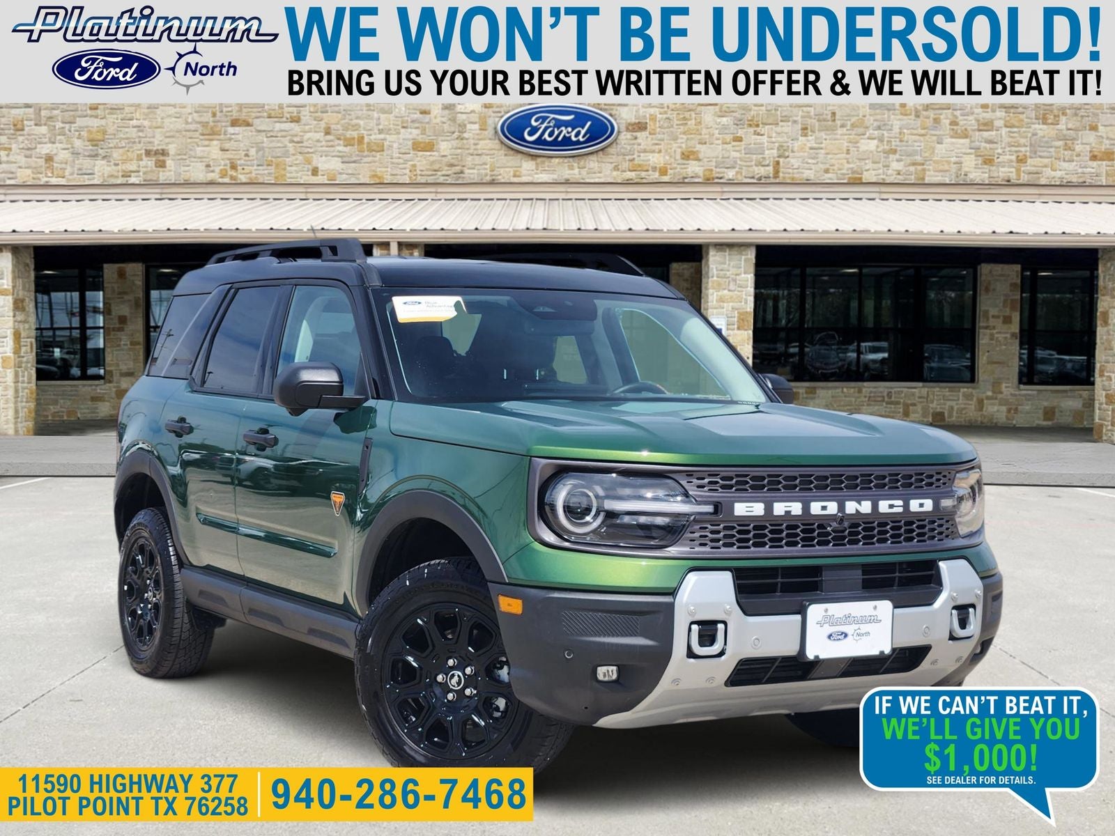 2025 Ford Bronco Sport Badlands