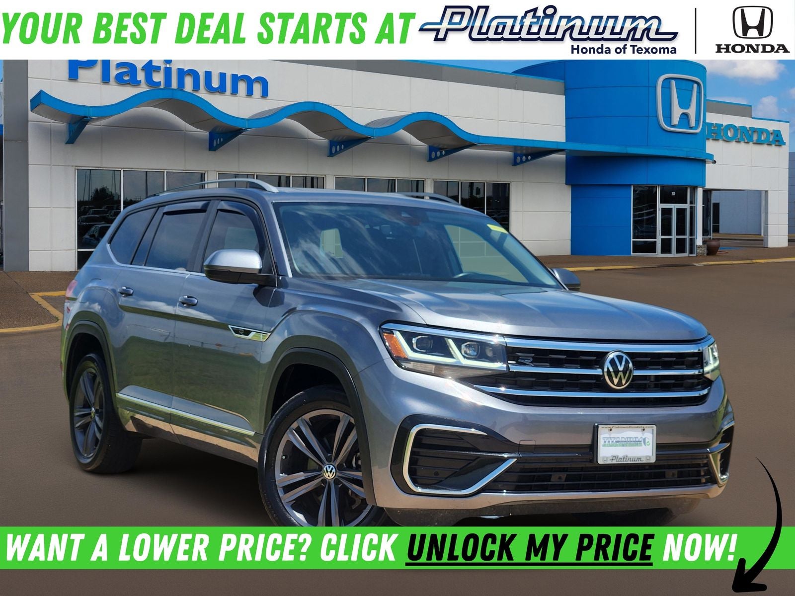 2022 Volkswagen Atlas 3.6L V6 SEL R-Line