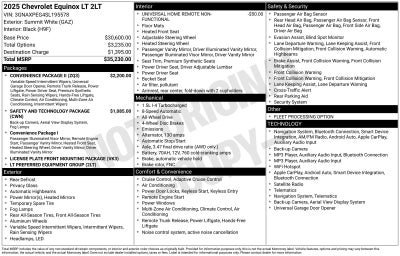 2025 Chevrolet Equinox LT