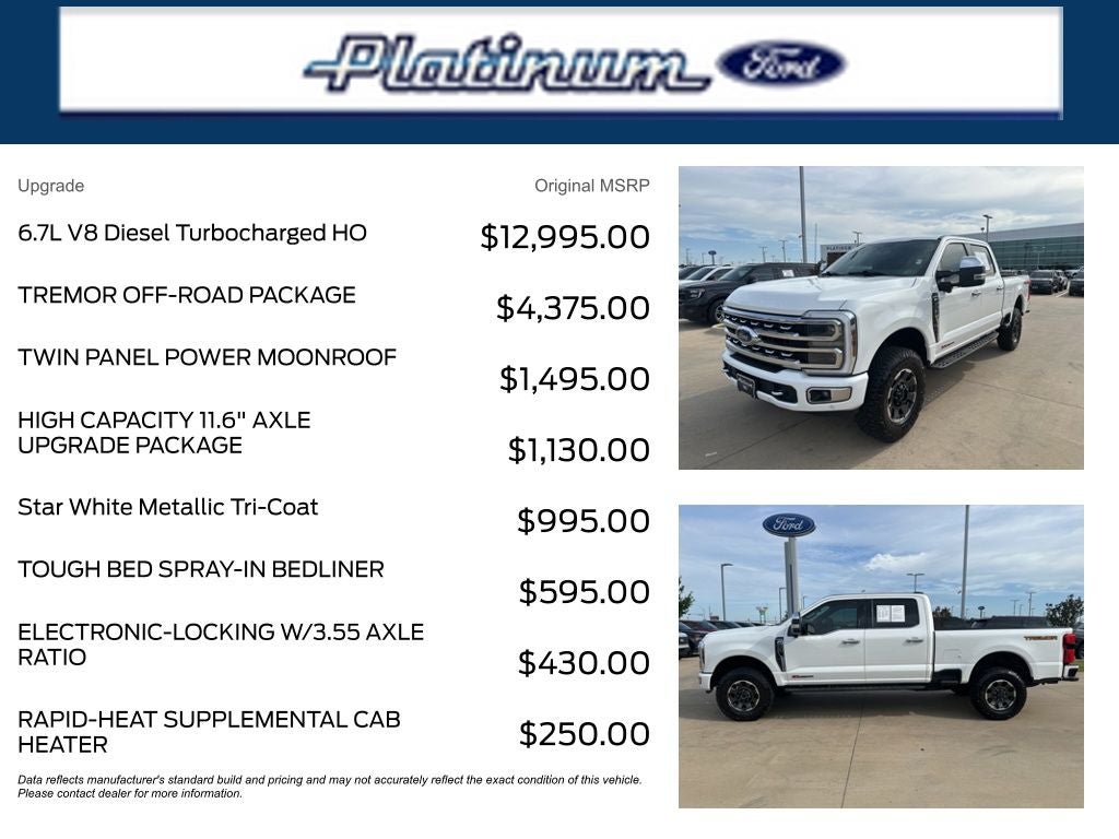 2024 Ford F-250SD Platinum