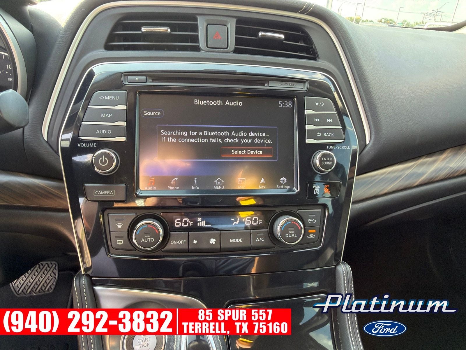 2018 Nissan Maxima Platinum