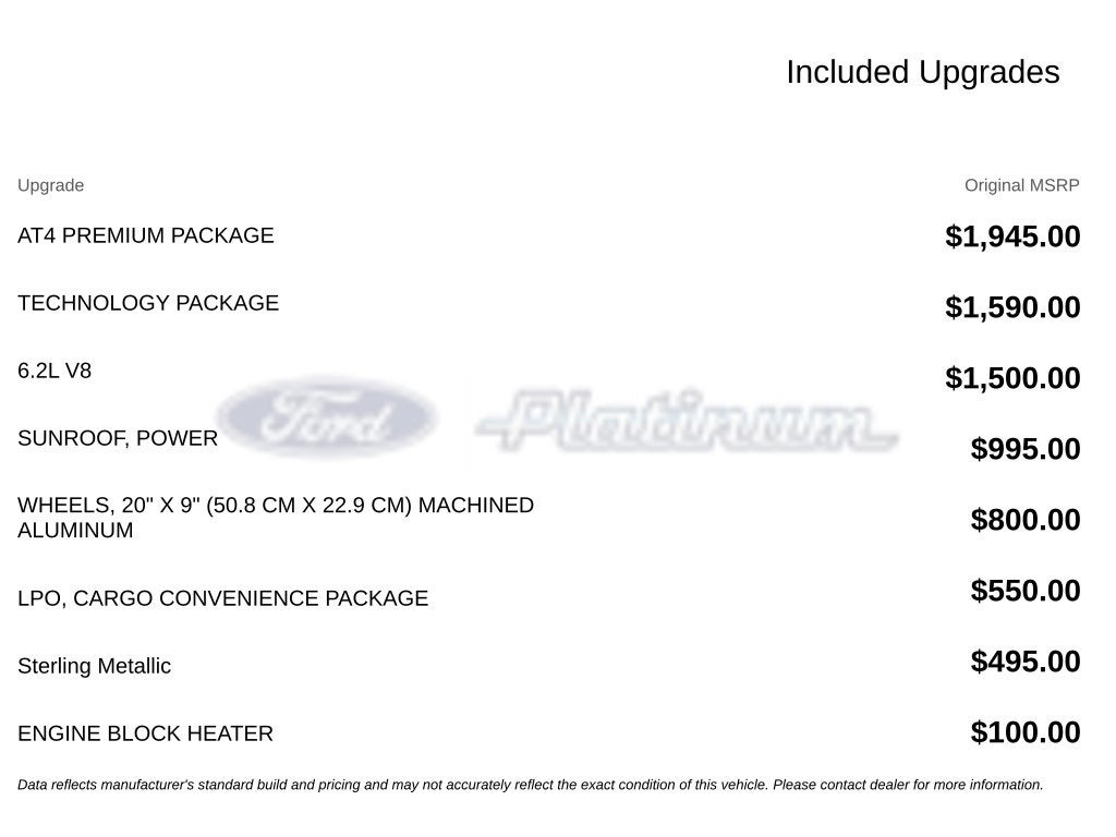2023 GMC Sierra 1500 AT4