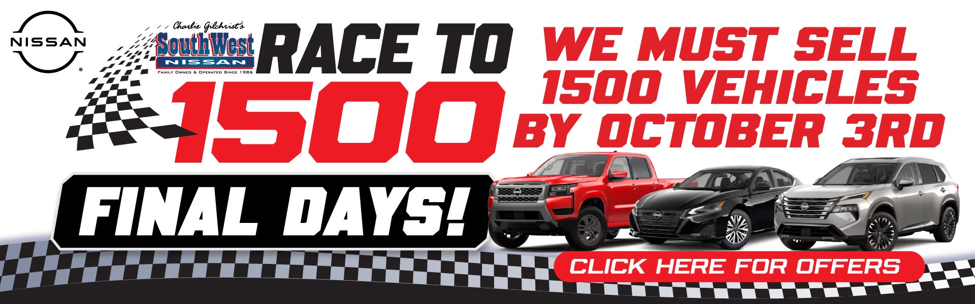 Race to 1500 Final Days!