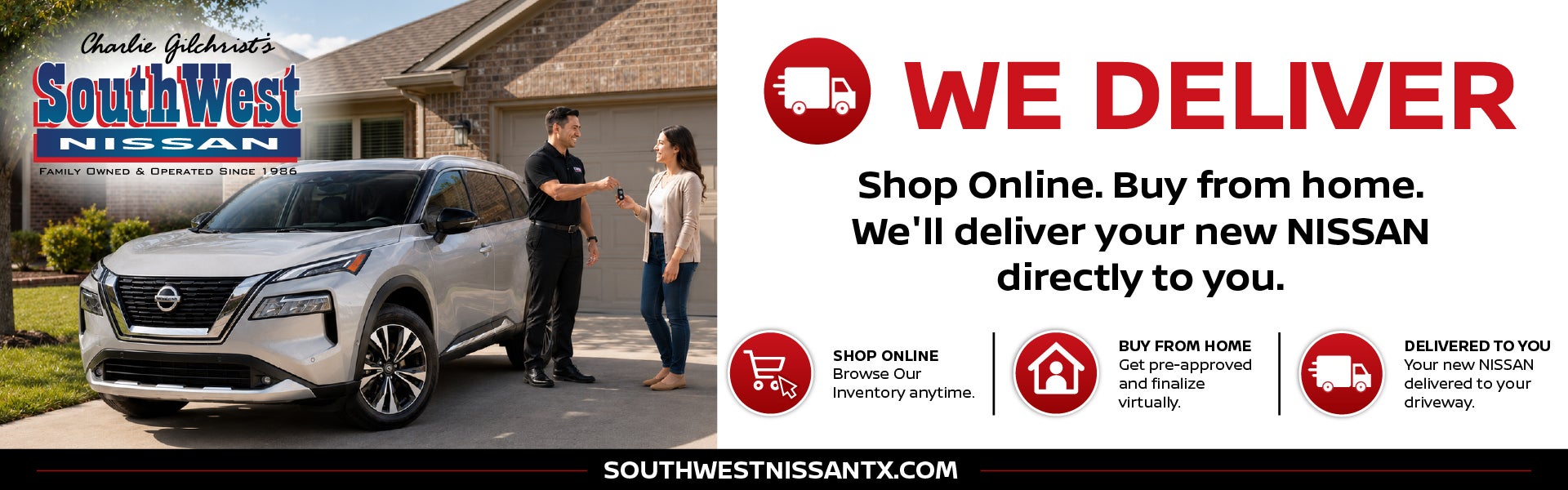 We Deliver! 